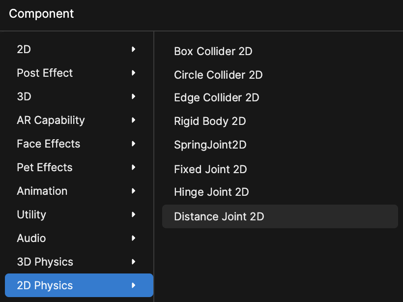 add distance joint