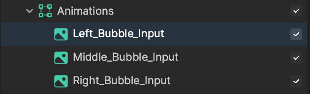 bubble animations