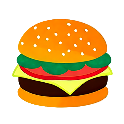 cheeseburger cartoon