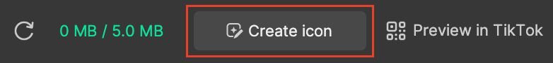 create icon button