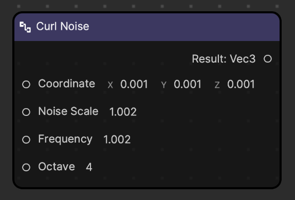 curl noise node