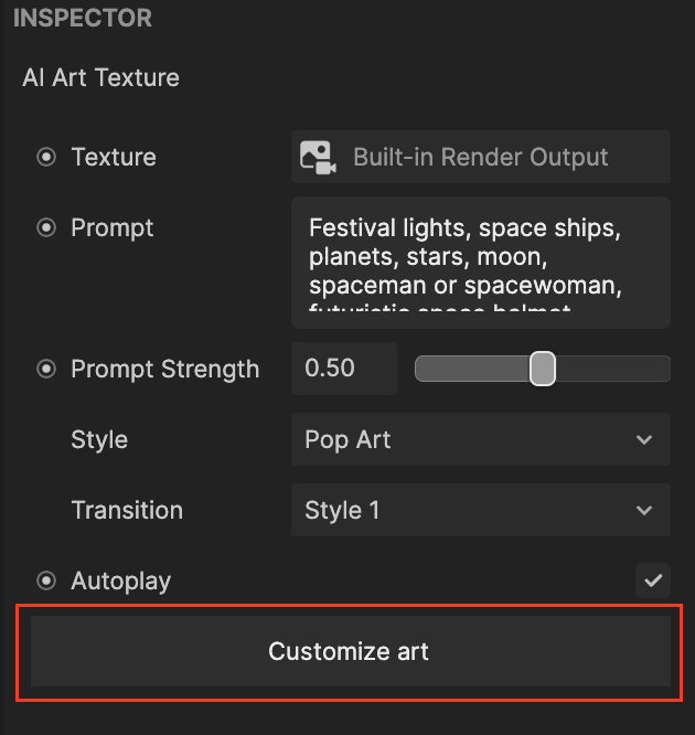 customize art window