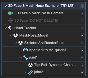 dynamic chain nose