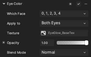 eye color component