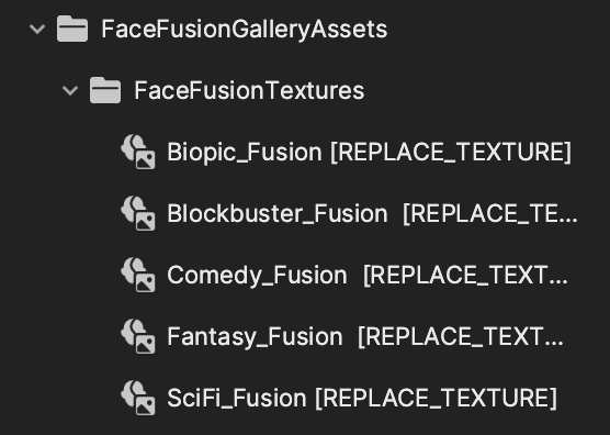 face fusion textures