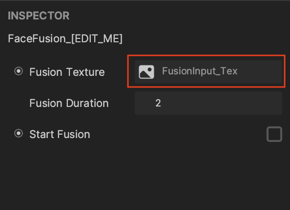 face fusion texture