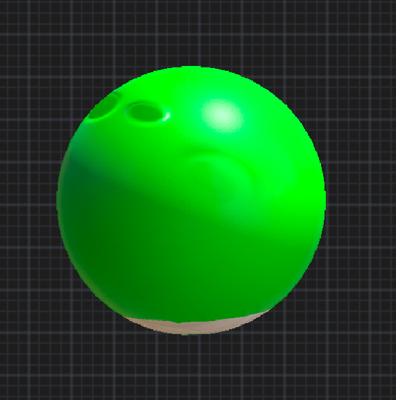 preview of the green material