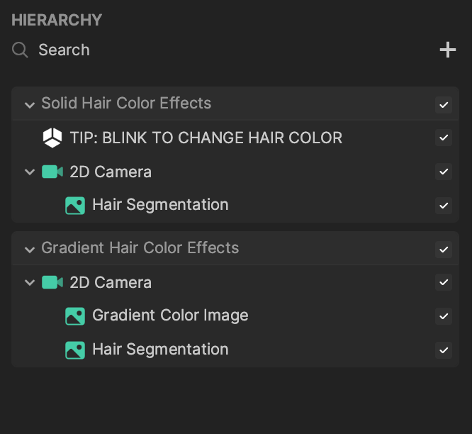 hair color hierarchy