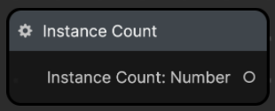 instance count node