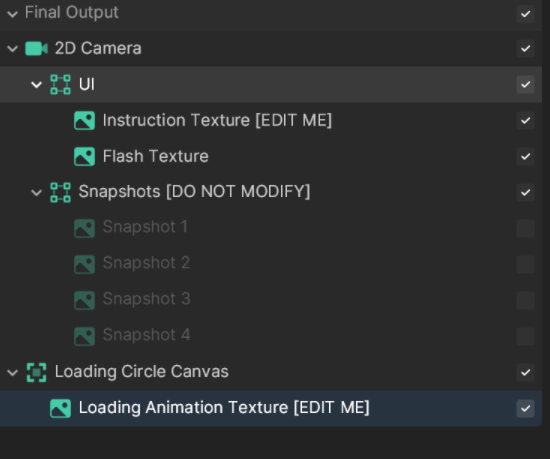 loading animation texture