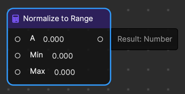 normalize to range