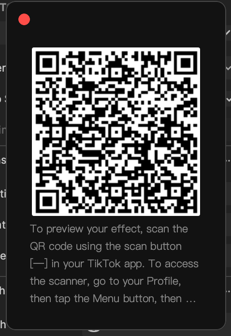 target tracker qr code