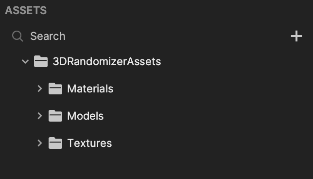 randomizer 3d assets