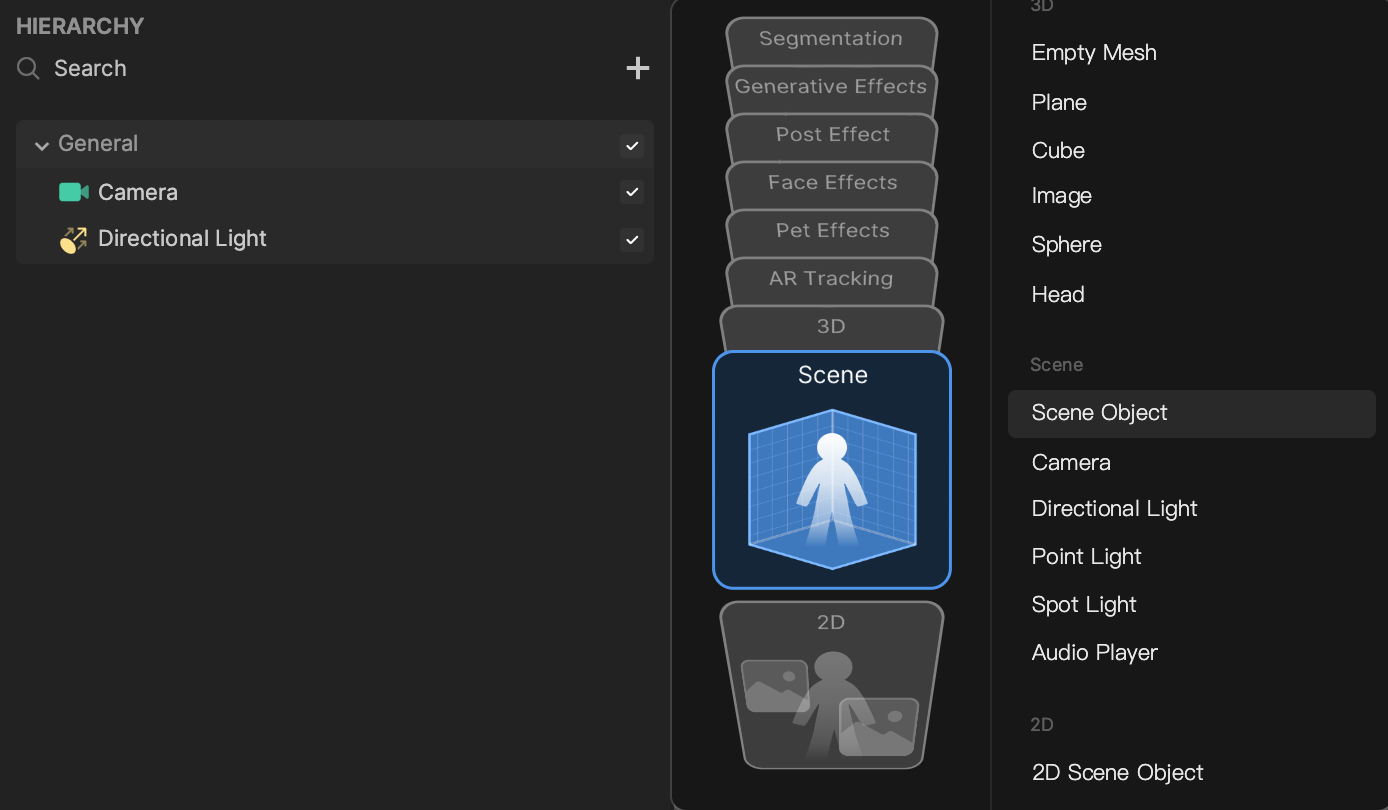 scene object hierarchy