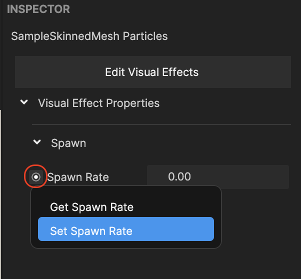 set spawn rate